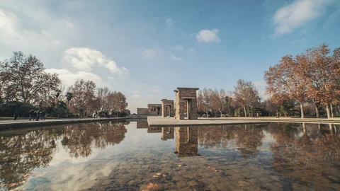 Una imagen del Templo de Debod
