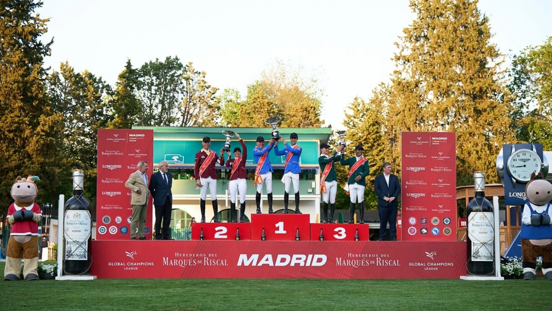 El podium de la LGCT