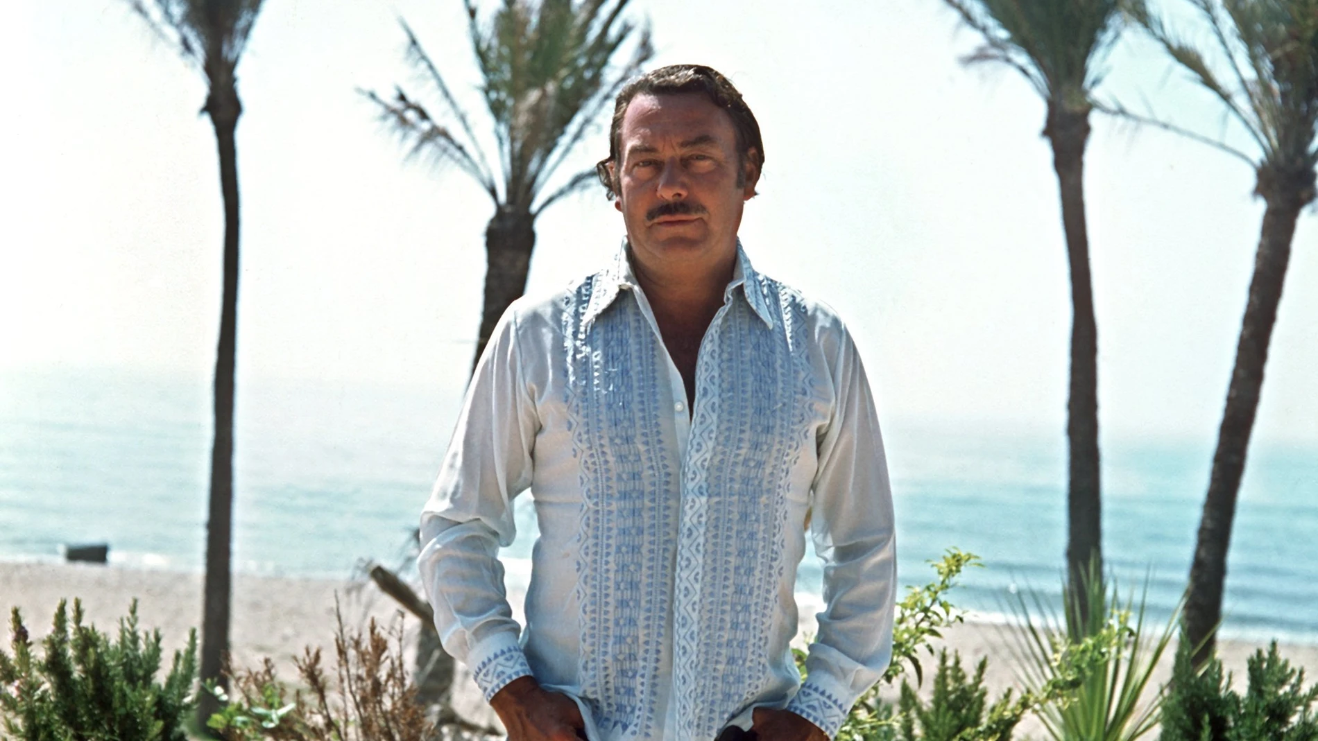 Prince Alfonso zu Hohenlohe-Langenberg on the Costa del Sol (undated). The prince founded the famous "Marbella Club" in the 1950s and transformed the former fishing village on the Costa del Sol into an Eldorado for the rich and beautiful.