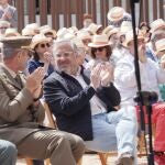 Carlos Pollán durante el concierto celebrado en las Cortes