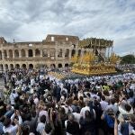 Procesión del Jubileo de las Cofradías en Roma