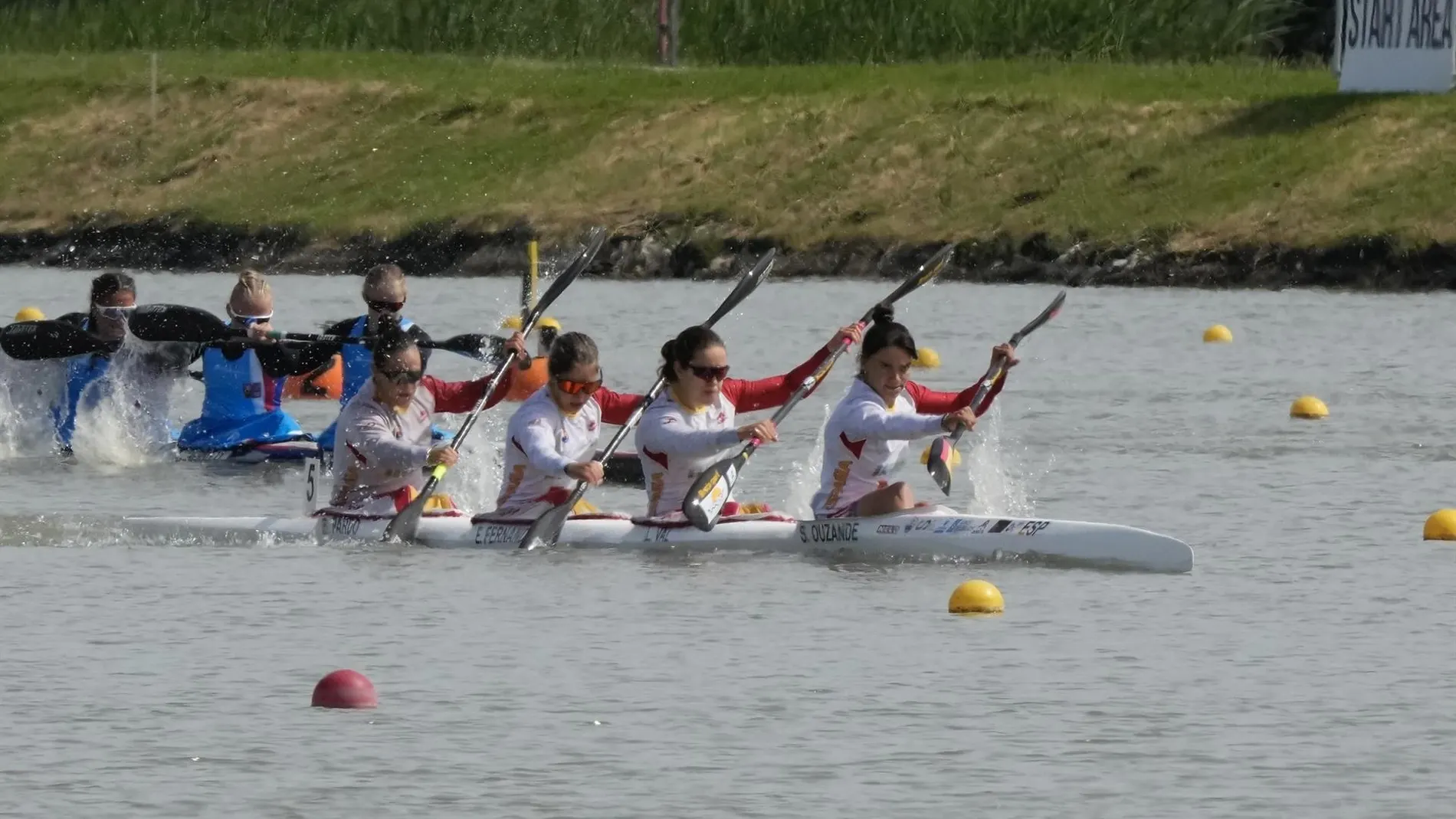 Piragüismo.- El K4 500 femenino español se cuelga el oro en la Copa del Mundo de Szeged