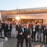 López Miras con el presidente del PP de San Pedro del Pinatar, Pedro Javier Sánchez