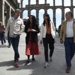 Carlos Martínez participa en un acto en Segovia