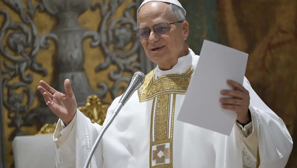 El Papa León XIV pide "una Iglesia unida" para un mundo "reconciliado": "Esta es la hora del amor"