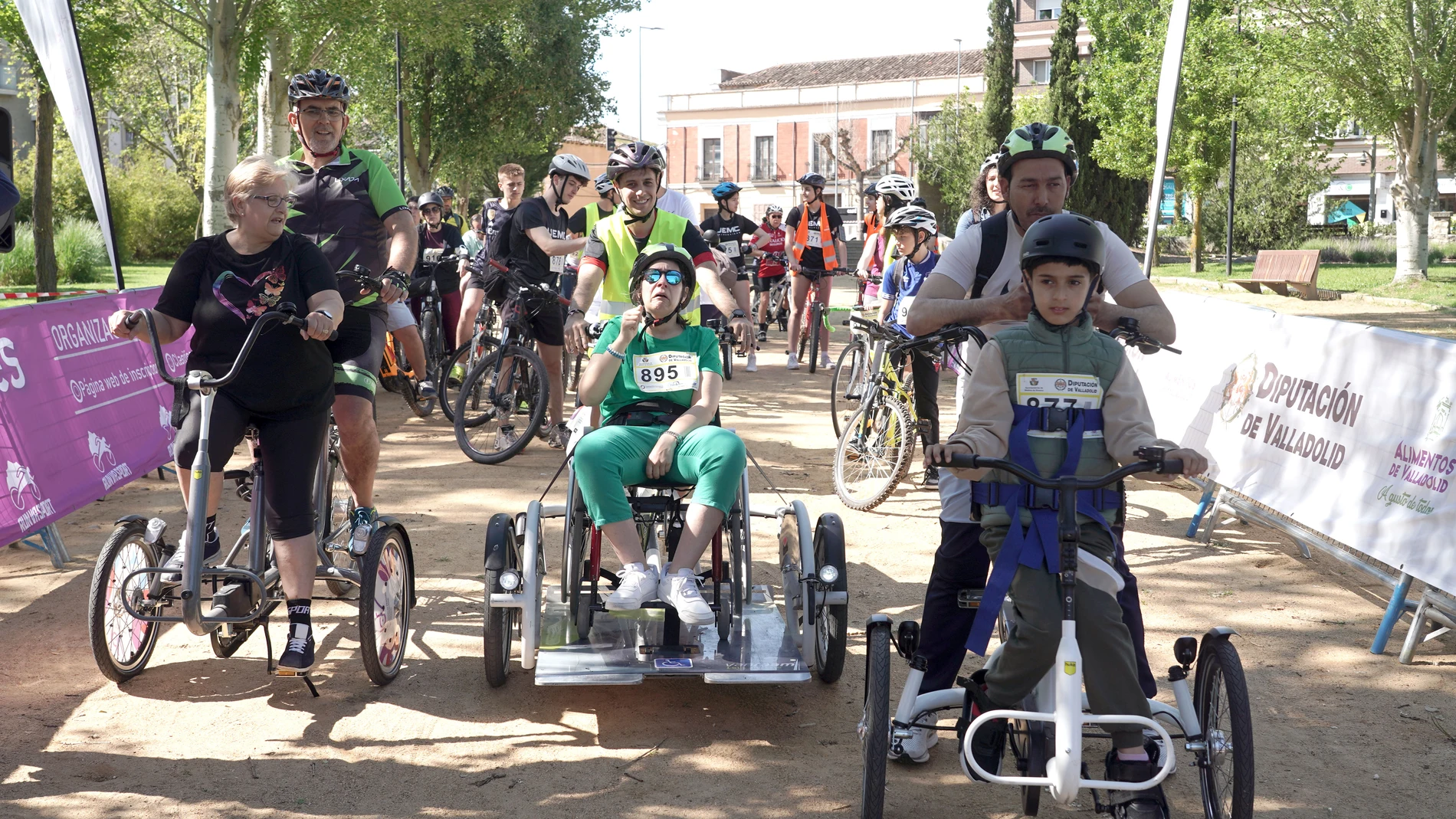 Deporte inclusivo para todos, con RuralBike en Medina de Rioseco