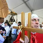 Más de 2.000 personas tomaron parte en la procesión en Roma