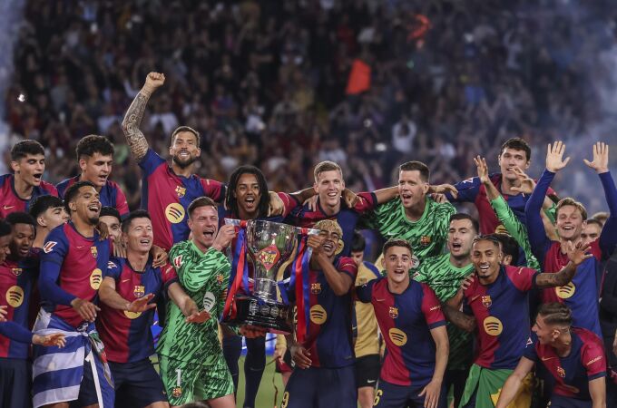 Fútbol.- El Barça pone el cierre a la fiesta de LaLiga y del triplete nacional