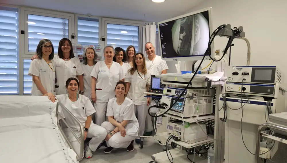 Equipo médico digestivo de Cabueñes.