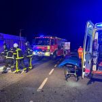 MADRID.-Sucesos.- Un choque frontal entre dos turismos deja dos heridos graves en Navalcarnero