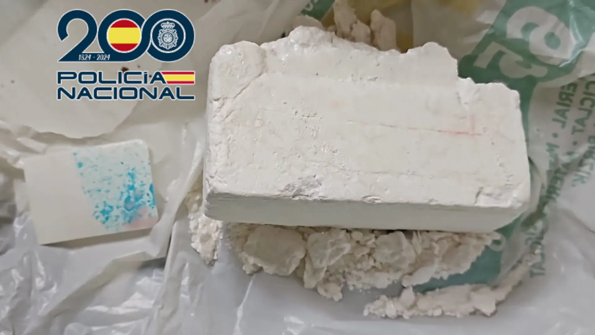 Imagen de la droga intervenida
