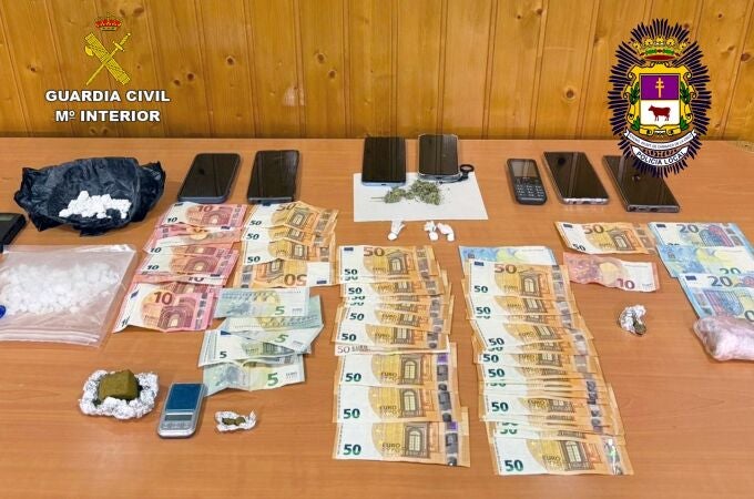 Desmanteladas en Caravaca de la Cruz cuatro viviendas dedicadas a la venta de estupefacientes