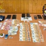 Desmanteladas en Caravaca de la Cruz cuatro viviendas dedicadas a la venta de estupefacientes