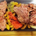 Parrillada de carnes en el restaurante El Astral de Tordesillas