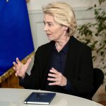 Ucrania.- Von der Leyen agradece a Trump "sus incansables esfuerzos" para lograr un alto el fuego en Ucrania