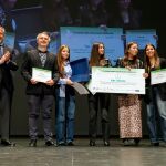 El presidente de las Cortes y de la Fundación Castilla y León, Carlos Pollán, entrega los premios