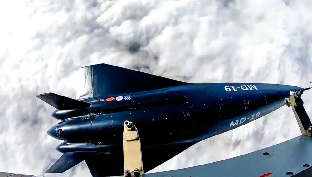 China ya había lanzado su avión sin piloto MD-19 desde un globo a gran altitud