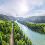Europa cuenta con algunos ríos importantes como el Volga, el más largo del continente, o el Danubio, así como el Rin, Sena o Tajo