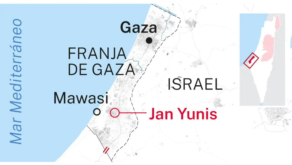 Localizador Jan Yunis