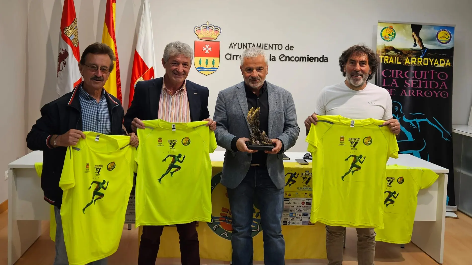 Presentación de la Arroyada Trail en Arroyo de la Encomienda