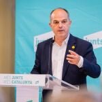 Jordi Turull en un acto del partido en Lleida.