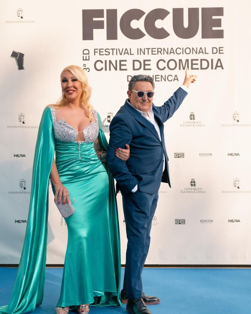 Christina Rapado y Mariano Peña