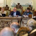 Jesús Julio Carnero durante su intervención en el Pleno sobre el Estado de la Ciudad