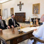El papa se reúne con JD Vance y Marco Rubio
