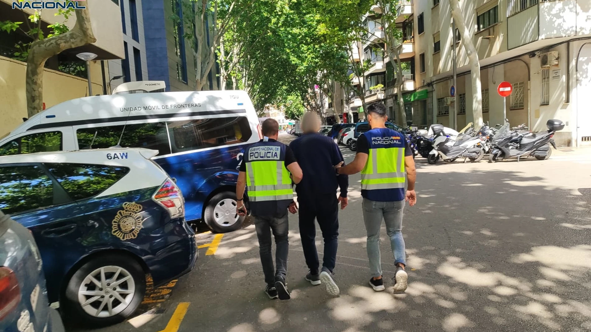 Detenido un hombre que se estaba descargando numerosos archivos pedófilos en IncaREMITIDA / HANDOUT por POLICÍA NACIONALFotografía remitida a medios de comunicación exclusivamente para ilustrar la noticia a la que hace referencia la imagen, y citando la procedencia de la imagen en la firma19/05/2025