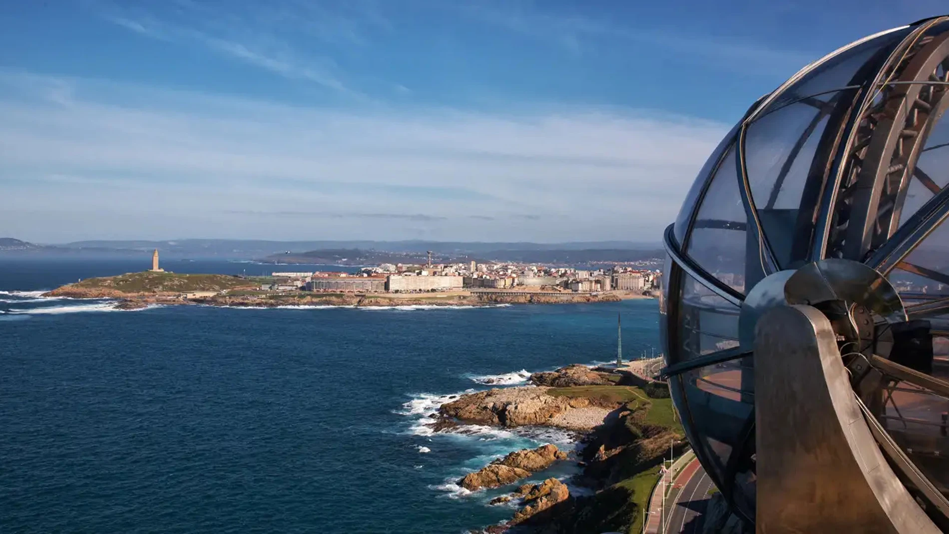 Así es el mirador de A Coruña desde el que se alcanza el horizonte de Irlanda