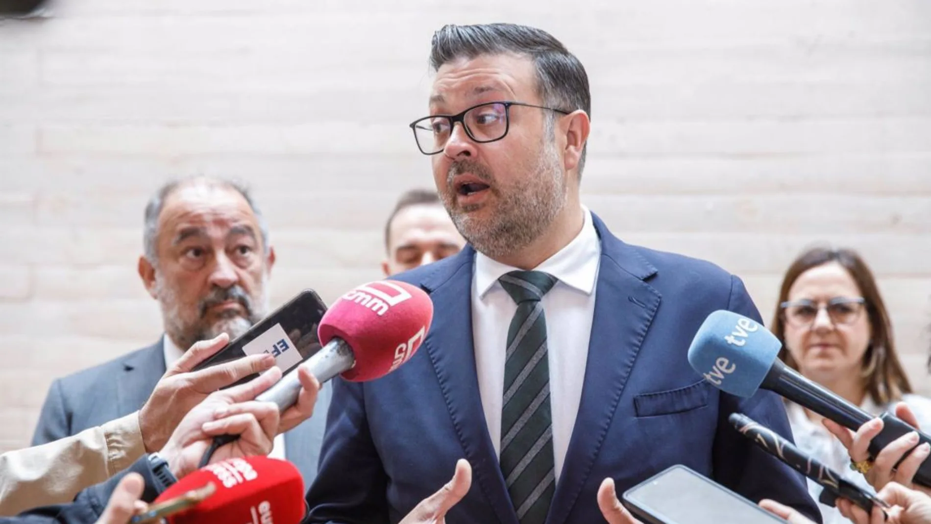 El consejero de Educación, Cultura y Deportes, Amador Pastor