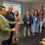 El consejero de Movilidad y Transformación Digital, José Luis Sanz Merino, inaugura el taller "Demo Day" en San Cristóbal de Segovia