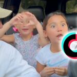 Dos padres se besan delante de sus hijas y la reacción de las niñas se hace viral en TikTok: "¡Voy a ser una nena buena y soltera!"