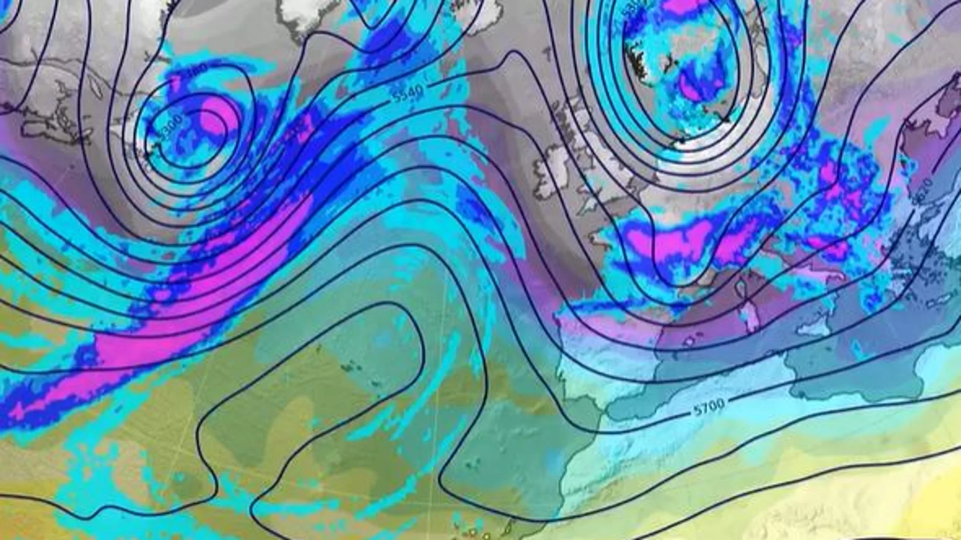 Vuelve la lluvia a la mitad norte con caídas de hasta ocho grados