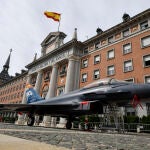 Airbus presenta la maqueta a escala real del caza Eurofighter