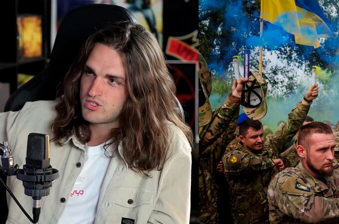 Un youtuber explica cómo es realmente estar en la guerra de Ucrania y cuál es el mayor peligro