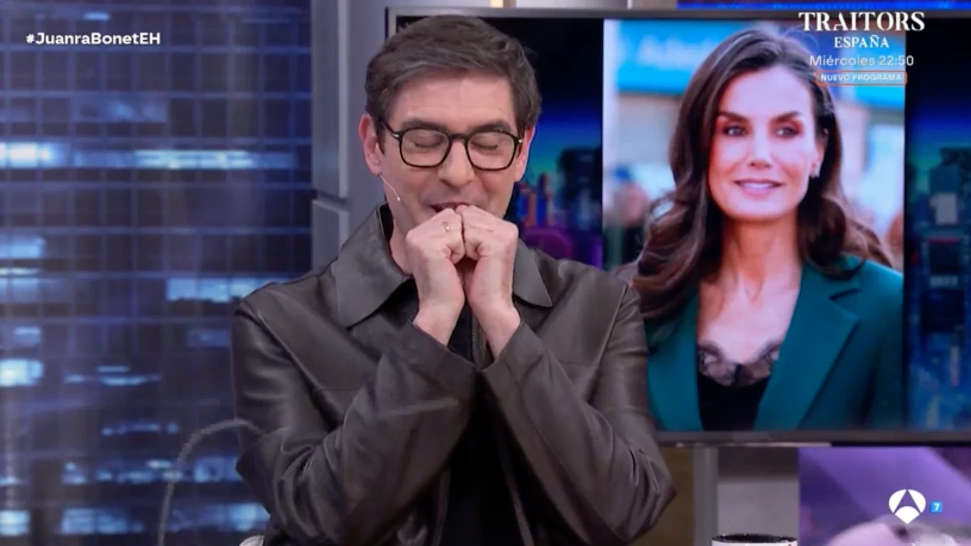 Captura de Juanra Bonet en 'El Hormiguero'