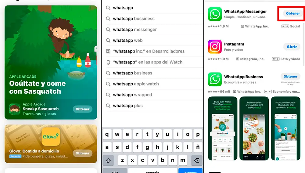 En la App Store puedes descargar WhatsApp