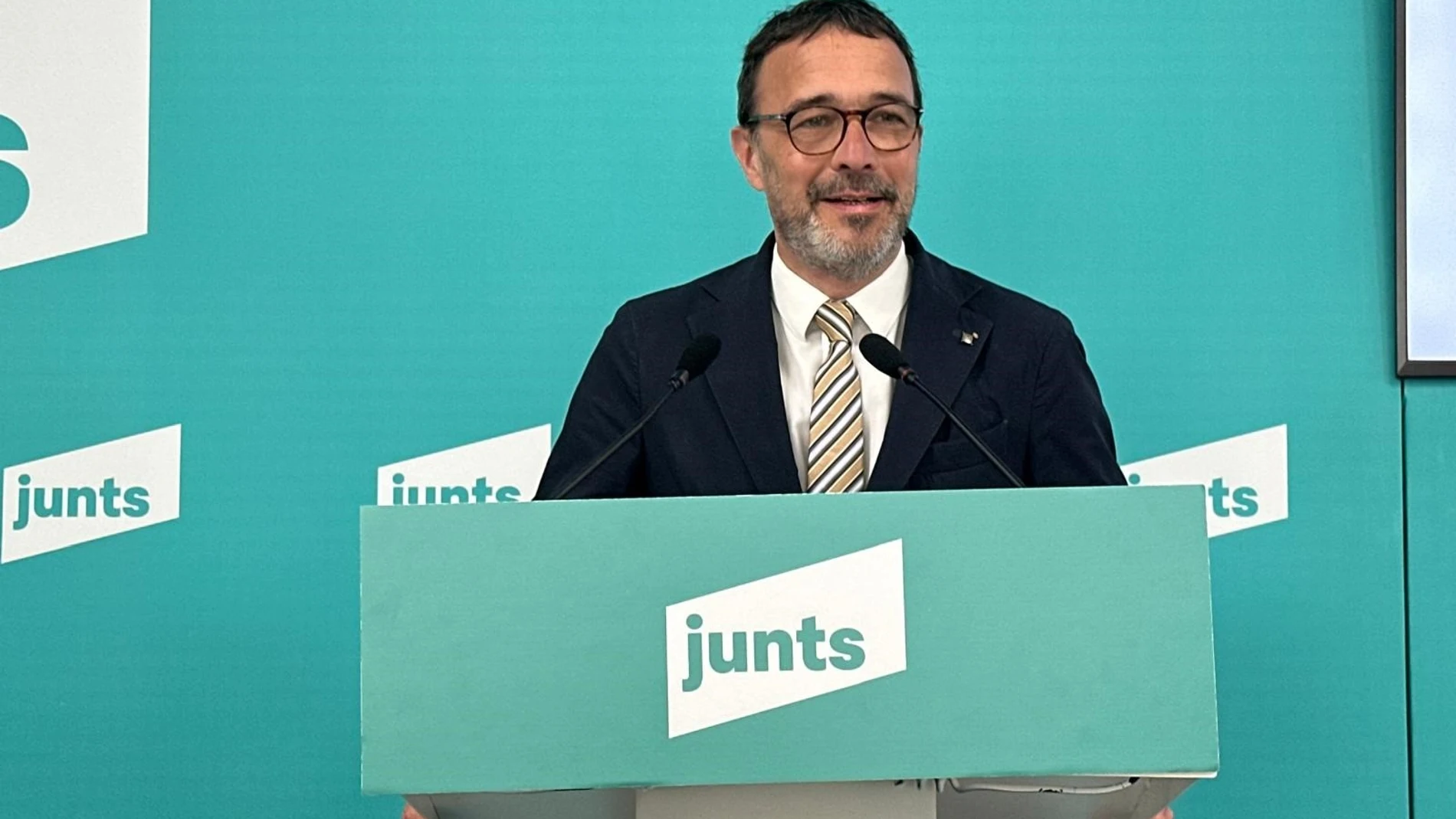 El portavoz de Junts, Josep Rius EUROPA PRESS 19/05/2025