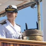 El Juan Sebastián de Elcano llega a Santo Domingo con la princesa Leonor a bordo
