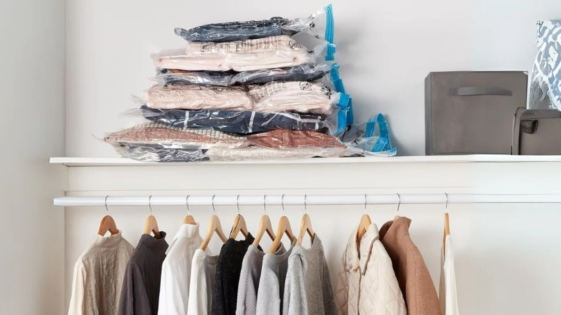 set de 12 bolsas de vacío de Amazon Basics