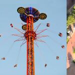 Pánico en el Parque de Atracciones de Madrid: colgados a 80 metros de altura