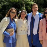Isabel Preysler, Chábeli Iglesias, Alejandro Altaba y Tamara Falcó
