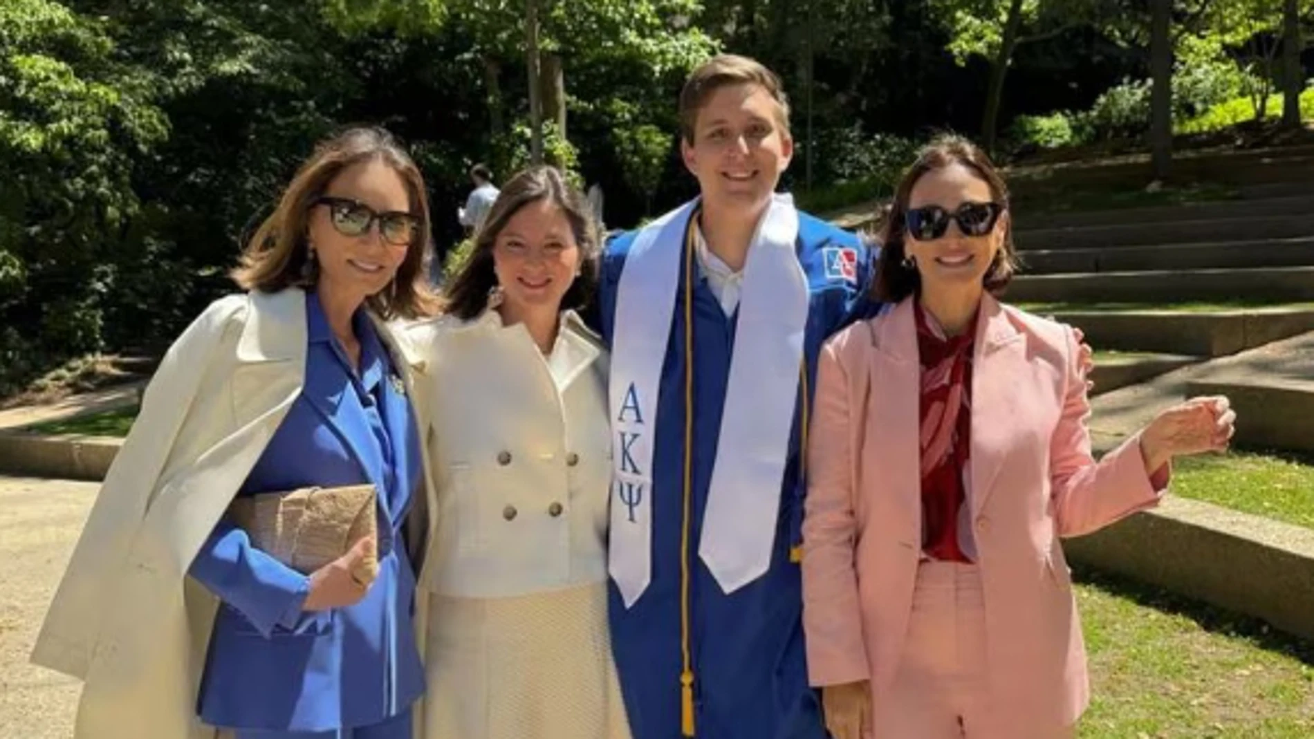 Isabel Preysler, Chábeli Iglesias, Alejandro Altaba y Tamara Falcó