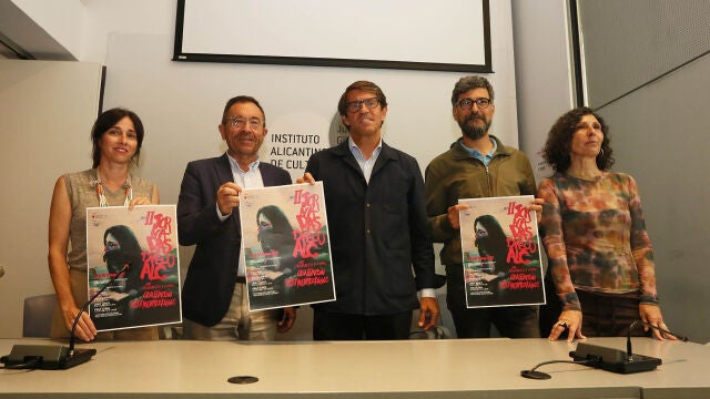 Presentación hoy en Alicante de las II Jornadas del Cómic y la Ilustración