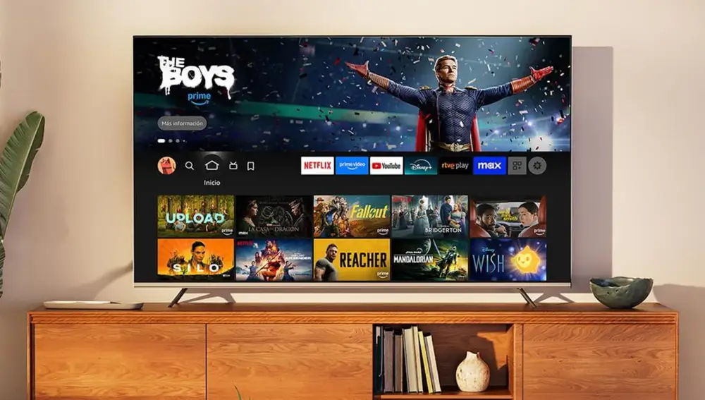 Interfaz de usuario del Fire TV Stick