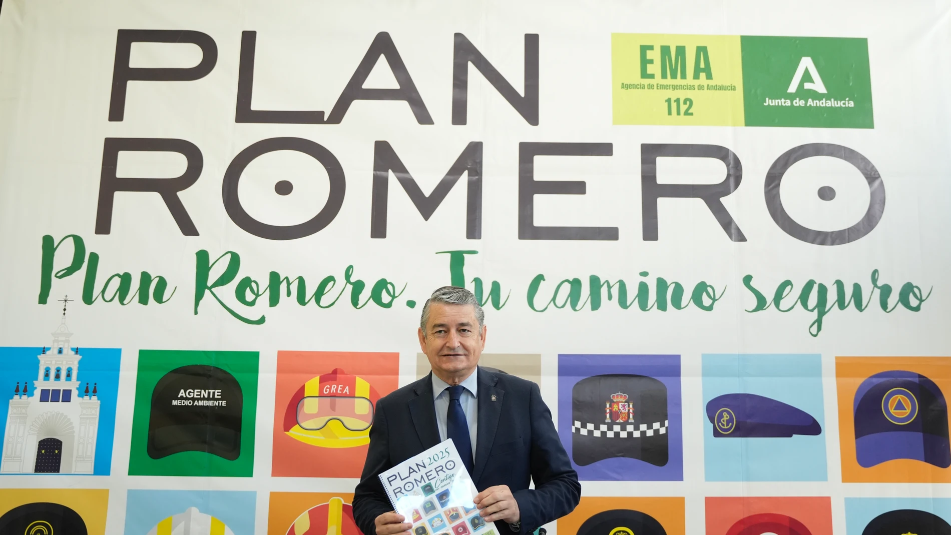 El consejero de la Presidencia, Interior, Diálogo Social y Simplificación Administrativa, Antonio Sanz, en la reunión del Comité Asesor del Plan Romero 2025. A 19 de mayo de 2025, en Huelva, Andalucía (España).El consejero de la Presidencia, Interior, Diálogo Social y Simplificación Administrativa, Antonio Sanz, ha presidido la reunión del Comité Asesor del Plan Romero que busca garantizar la seguridad en la próxima romería a la aldea de El Rocío, en Almonte (Huelva).19 MAYO 2025Joaquin C...