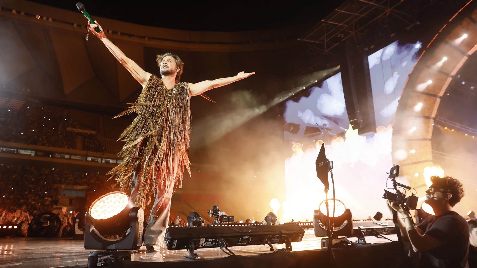 El estadio de la Cartuja acogió el pasado sábado un concierto de Manuel Carrasco