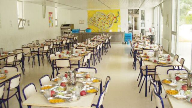 El comedor de un colegio 