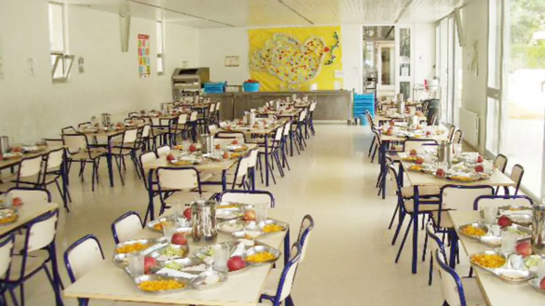 El comedor de un colegio